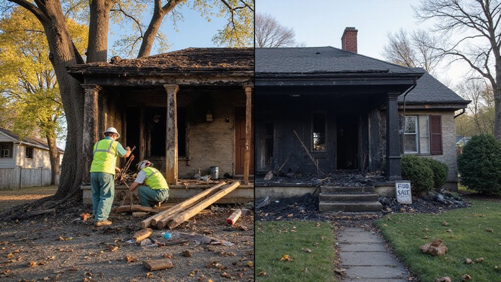 Fire Damage Restoration Vs Selling As-Is
