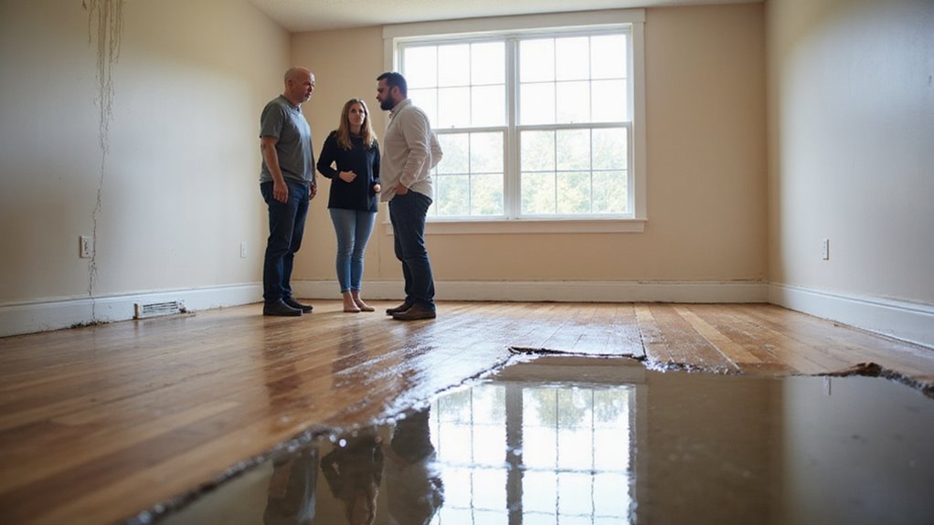 disclose water damage properly