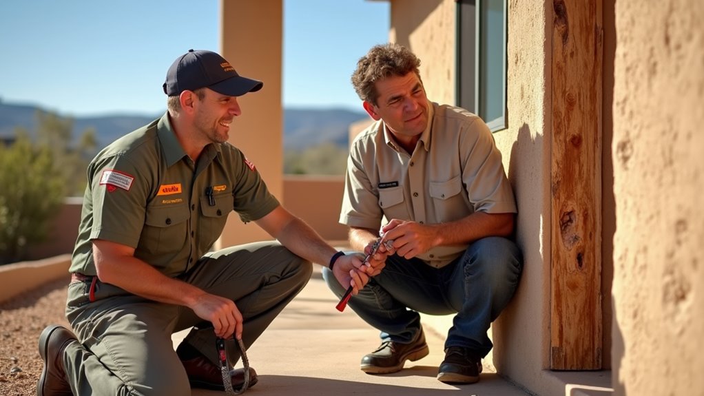 hire licensed pest inspectors