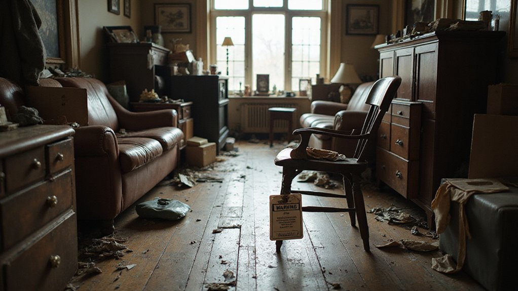 hoarder home injury liability