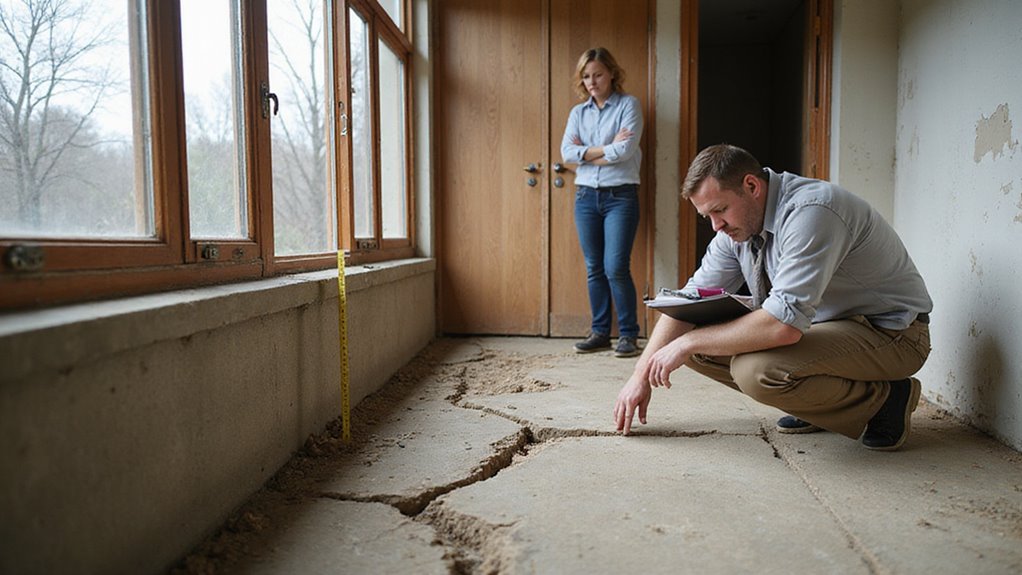 signs of foundation damage